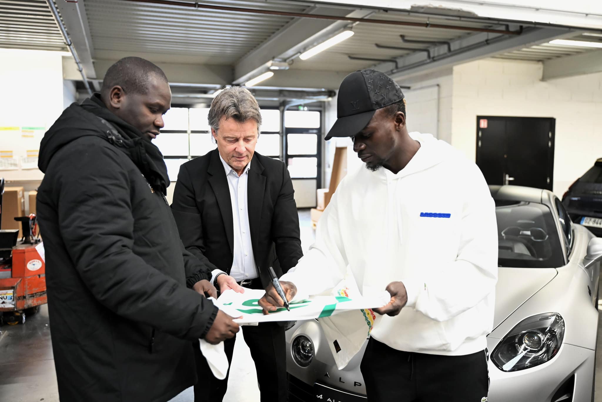 Sadio Mané et le Groupe Simoneau
