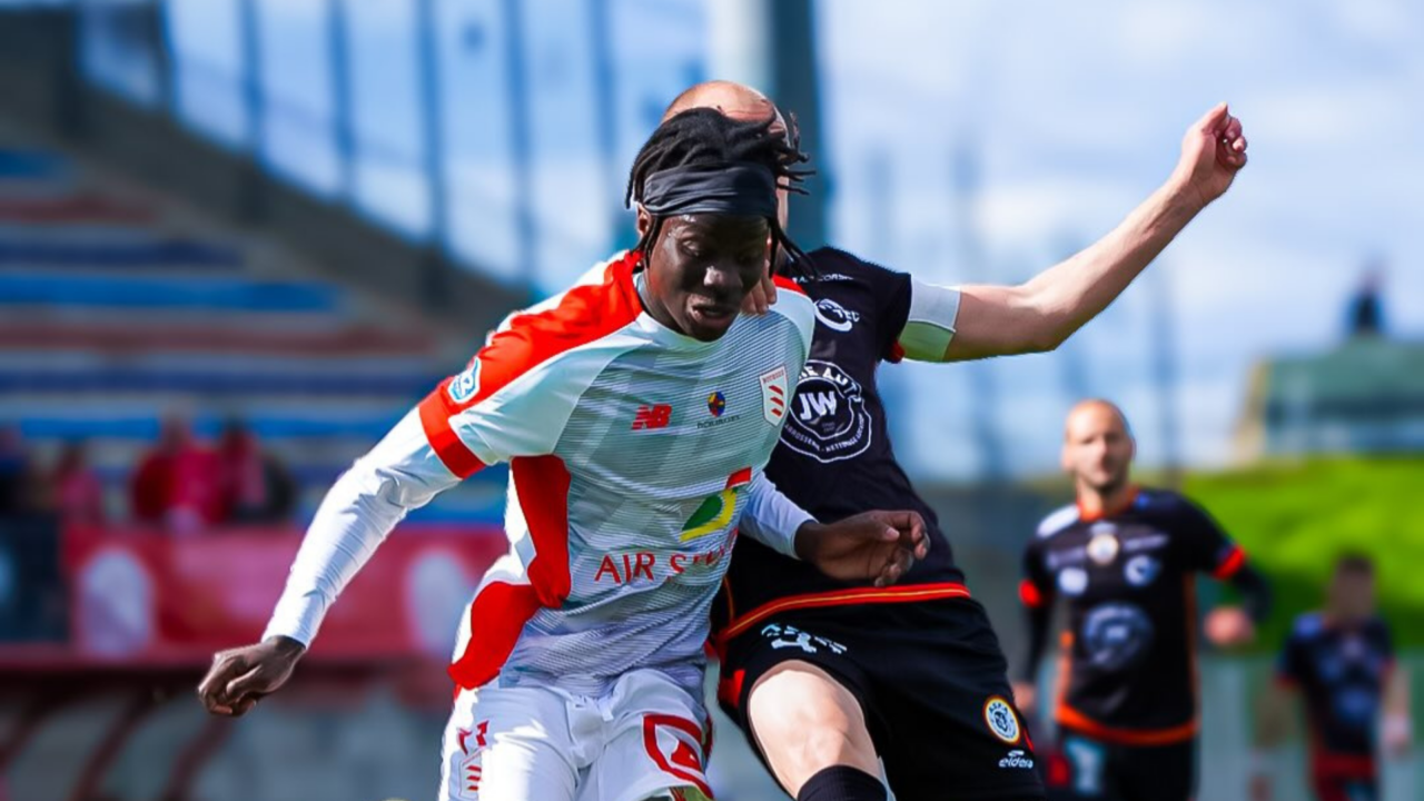 Plein régime dans la ligne droite finale