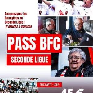 Pass BFC 26/27 - Seconde Ligue