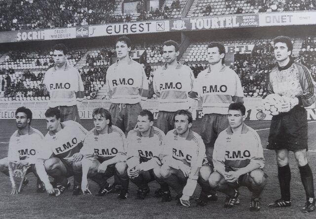 L’équipe du FC Bourges lors de la saison 1990-1991