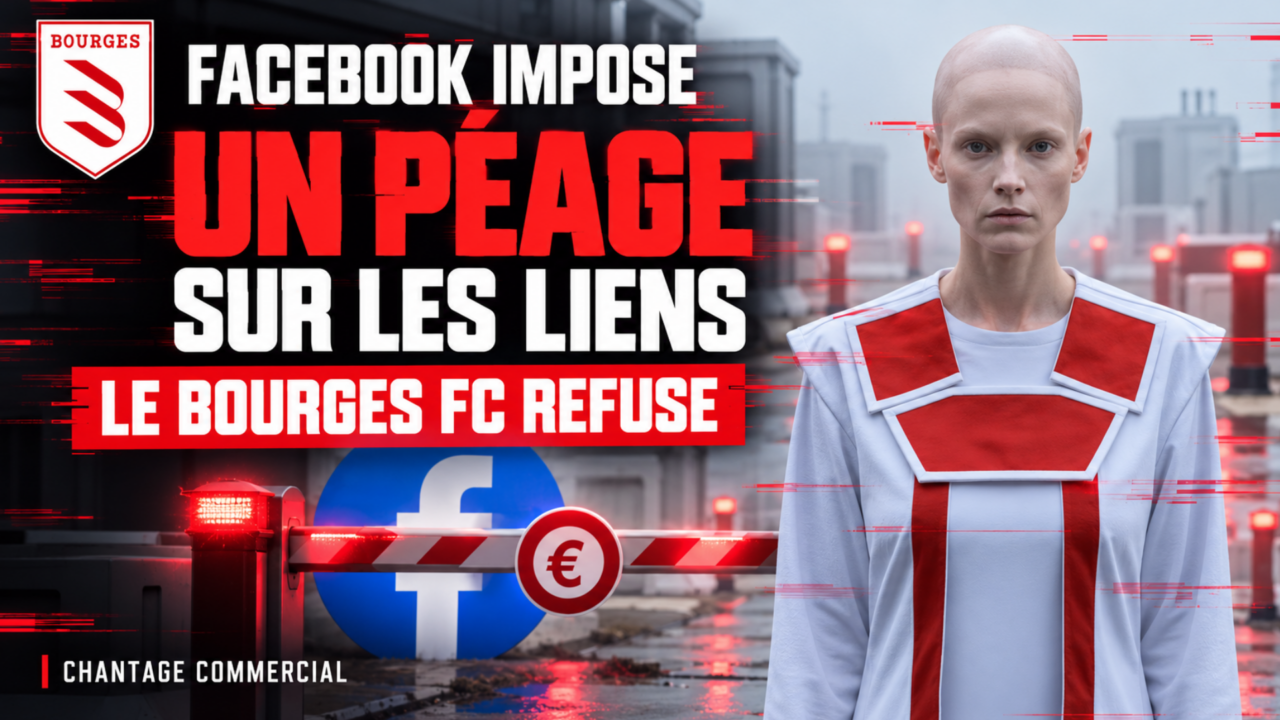 Le Bourges FC refuse le chantage commercial de Facebook